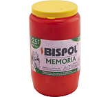 Bispol hřbitovní svíčka Memoria W03 Ölrot, 160 g