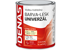 DENAS UNIVERZÁL-LESK deckende Farbe für Holz, Metall und Beton, 0530 grün, 700 g
