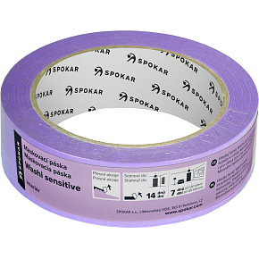 Spokar Washi Sensitive Maskierungsklebeband, für empfindliche Oberflächen, 30 mm × 50 m