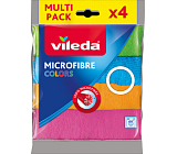 Vileda Colors XL Mikrofasertuch, 4 Stück