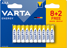 Varta Energy AAA Batterie, 8+2 Stk