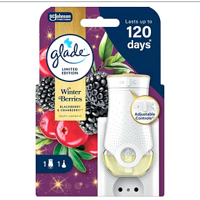 Glade Electric Gerät + Nachfüllung 20 ml Winter Berries
