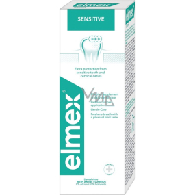 Elmex Sensitive Plus ústní voda 400 ml