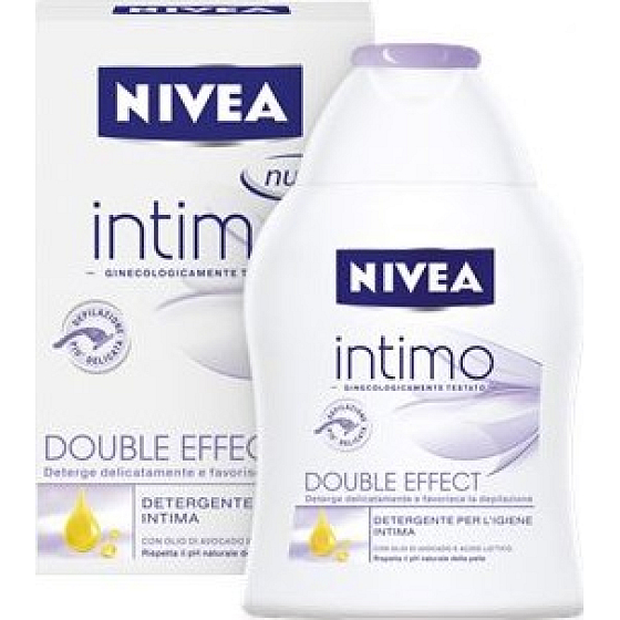 Nivea Intimo Double Effect 2in1 Duschemulsion für die Intimhygiene 250 ml