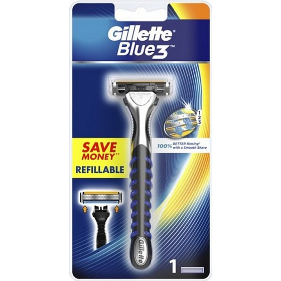 Gillette Blue 3 Rasierer 3-schneidig für Herren