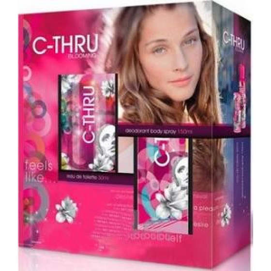 C-Thru Blooming Eau de Toilette 30 ml + Deodorant Spray 150 ml, für Frauen Geschenkset