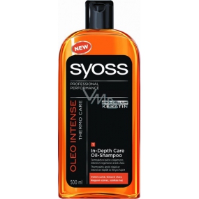 Syoss Oleo Intense Thermo Care Shampoo für trockenes und sprödes Haar 500 ml