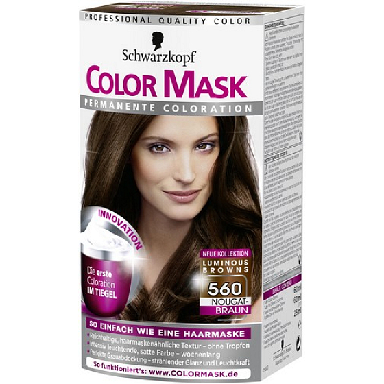 Schwarzkopf Color Mask Haarfarbe 560 Lebendiges Nougat