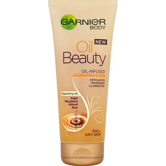 Garnier Oil Beauty Nourishing Scrub Pflegendes Öl Peeling 200 ml