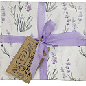 Bohemia Gifts Spa Lavendel Badeschaum 200 ml + Duschgel 100 ml + Haarshampoo 100 ml + handgemachte Seife 30 g, Kosmetikset