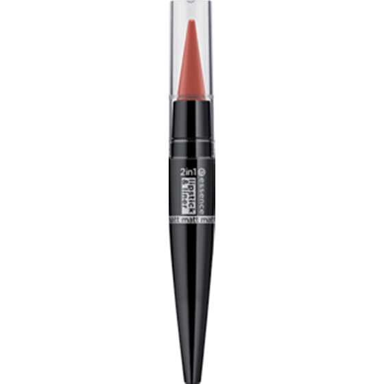 Essence Matt Lipstick & Liner 2 in 1 Lippenstift & Lippenstift 01 Beauty Statement 1,5 g