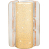 Linziclip Maxi Haarspange Perlbeige mit Glitzer 8 cm geeignet für dickeres Haar 1 Stück