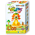 Jumping Clay Savana - Lion selbsttrocknender Modelliermasse 56 g + Papiermodell + Make-up 5+