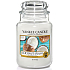 Yankee Candle Coconut Splash - Kokos-Erfrischung Duftkerze Classic großes Glas 623 g