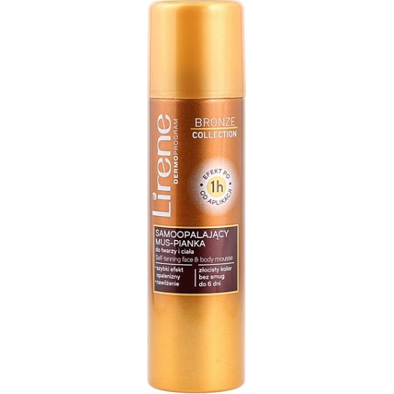 Lirene Beauty Care Selbstbräunungsschaum für Gesicht und Körper 150 ml