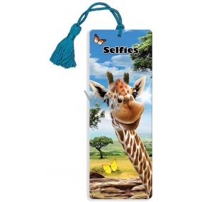 Prime3D Lesezeichen - Giraffe 5,7 x 15,3 cm