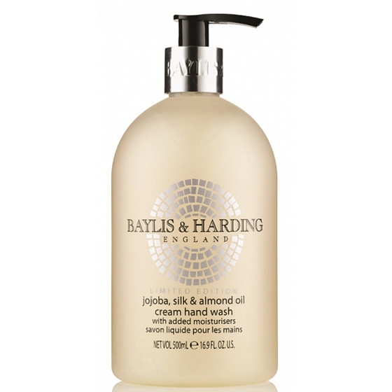 Baylis & Harding Jojoba-, Seiden- und Mandelöl-Flüssigseifenspender 500 ml