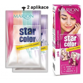 Marion Star Color waschbare Haarfarbe Pink - Pink 2 x 35 ml