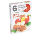 Teelichter Apfel und Zimt duftende Teelichter 6 Stück