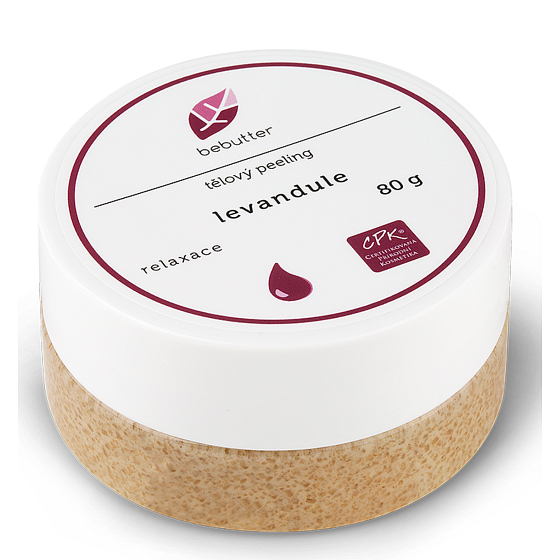 Aromatica Bebutter Bio Lavendel Körperpeeling 80 g