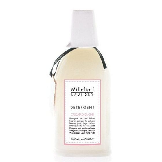 Millefiori Milano Wäscherei Cascata di Glicine - Blaues Wasserfall-Flüssigwaschmittel 1 l