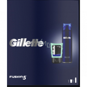 Gillette Fusion5 Rasiergel 200 ml + Aftershave 75 ml, Kosmetikset, für Männer
