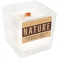 Heart & Home Nature Zedernholz und weiße Moschusduftkerze kleines Glas, Brenndauer bis zu 20 Stunden 90 g