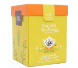English Tea Shop Bio-Zitronengras, Ingwer und Zitrusfrüchte loser Tee 80 g + Holzmessbecher mit Clip