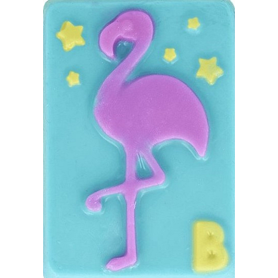 Bomb Cosmetics Flamingo - Glamingo 3D Natürliche Glycerinseife 110 g