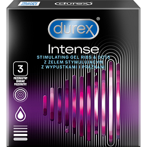 Durex Intense Orgasmic Kondome, 3 Stk