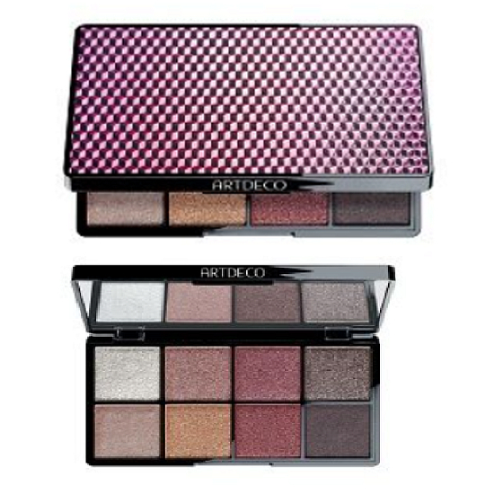 Artdeco Eyelights Palette Metallic Lidschatten Palette Metallisiert 8 x 1,6 g