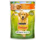 Purina Friskies Vitafit Huhn mit Karottensaft Alleinfuttermittel für Hunde Kapsel 100 g