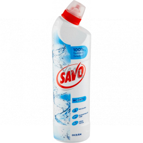 Savo Toilettenreiniger Ocean flüssiger Toilettenreiniger und Desinfektionsmittel 750 ml Savo Toilettenreiniger Ocean flüssiger Toilettenreiniger und Desinfektionsmittel 750 ml