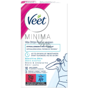 Veet Minima Bikini- und Achselwachsstreifen für empfindliche Haut 16 Stück