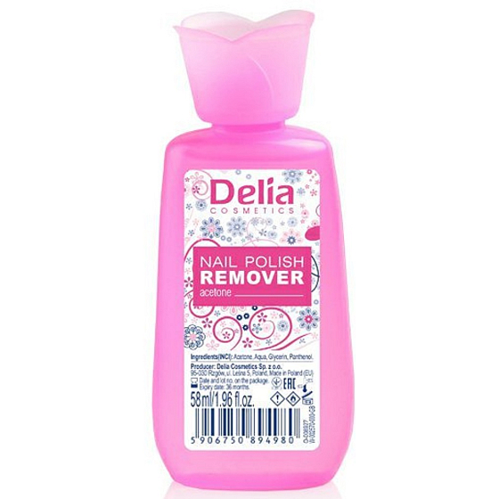 Delia Cosmetics Aceton Nagellackentferner 58 ml