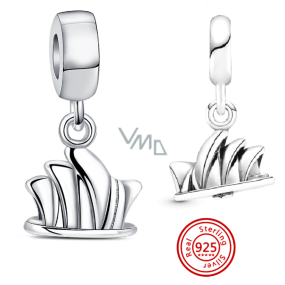 Sterling Silber 925 Sydney - Opernhaus, Reise-Armband-Anhänger Sterling Silber 925 Sydney - Opernhaus, Reise-Armband-Anhänger