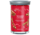 Yankee Candle Sparkling Cinnamon - Sparkling Cinnamon Kerze Signature Tumbler großes Glas 2 Dochte 567 g