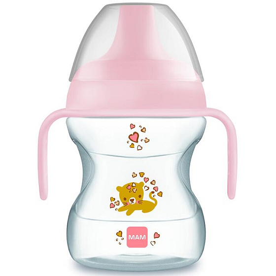 Mam Learn To Drink Cup Lerntasse Mädchen 6+ Monate 190 ml