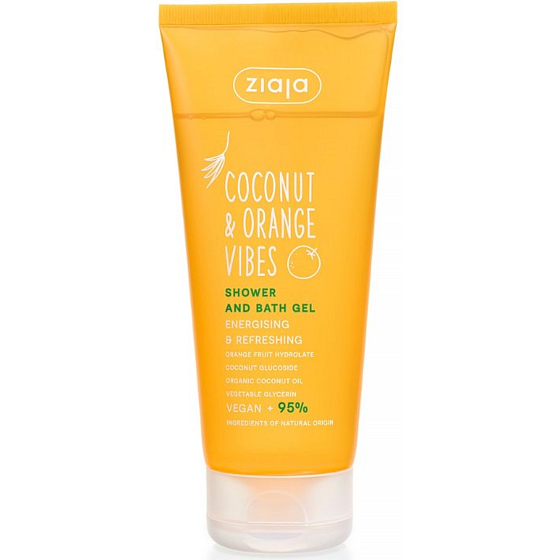 Ziaja Kokosnuss & Orange Duschgel zur Hautbelebung 200 ml