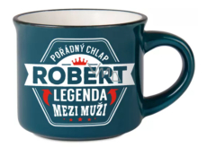 Albi Espressotasse Robert - Ein Mann der Tapferkeit, eine Legende unter den Männern 45 ml