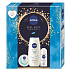 Nivea Feel Soft erfrischende Feuchtigkeitscreme für den ganzen Körper, Gesicht und Hände 100 ml + Nivea Original Care Roll-On Antitranspirant 50 ml + Nivea Creme Soft Duschgel 250 ml, Kosmetikset