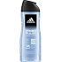 Adidas Dynamic Pulse 3in1 Duschgel für Körper, Haare und Gesicht für Männer 400 ml