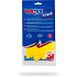 Balhome Vektex Latex-Reinigungs-Handschuhe Gelb, S