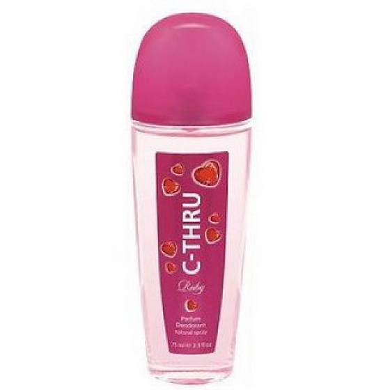 C-Thru Ruby parfümiertes Deodorantglas für Frauen 75 ml