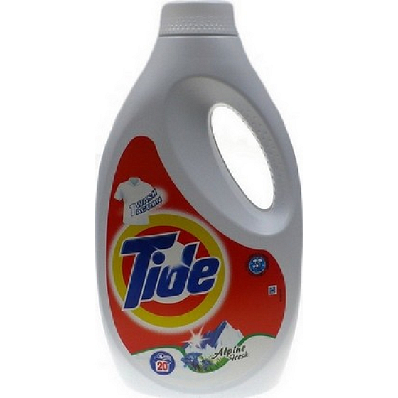 Tide Absolute Regular Alpine Fresh für weiße und dauerhafte Farbwäsche 1,5 l
