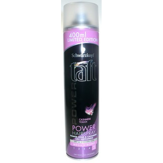 Taft Power Cashmere Touch mega starkes Fixier-Haarspray 400 ml