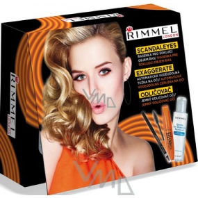 Rimmel London Mascara 12 ml + Augen Make-up Entferner 125 ml + Bleistift 1,5 g, Kosmetikset
