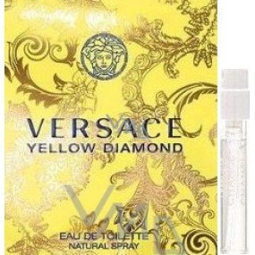 Versace Yellow Diamond Eau de Toilette für Frauen 1,5 ml mit Spray, Fläschchen