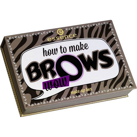 Essenz Wie man Brauen macht Wow Makeup Box Augenbrauen Palette 1 Stück
