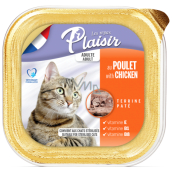 Plaisir Cat Chicken Tablett 100 g